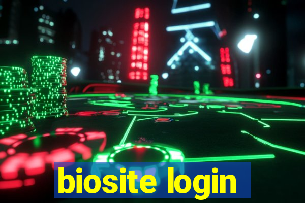 biosite login